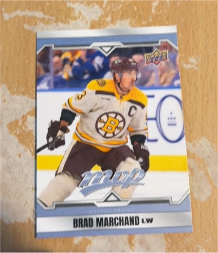 2024-25 Upper Deck MVP #116 Brad Marchand — front