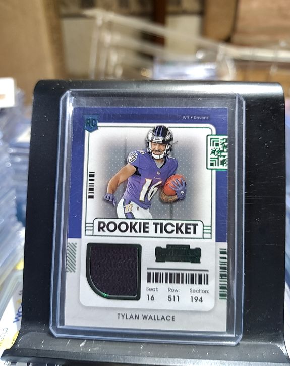 2021 Panini Contenders Rookie Ticket #RTS-TW Tylan Wallace — front