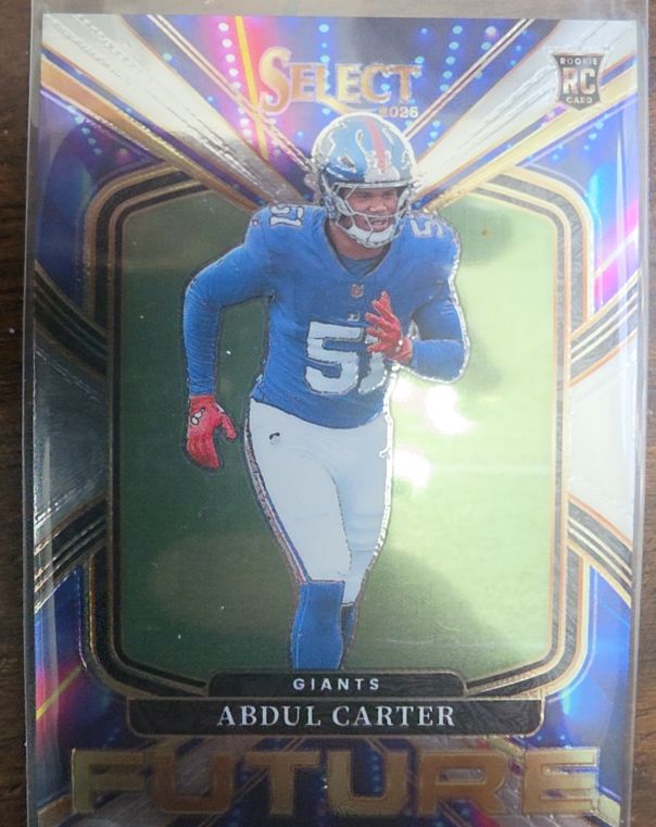 2025 Panini Select #18 Abdul Carter Future Rookie Insert — front
