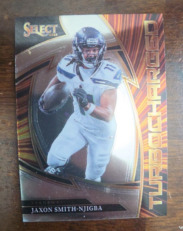 2025 Panini Select #16 Turbocharged Jaxon Smith-Njigba — front