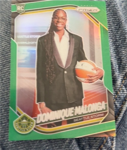 2025 Panini Prizm WNBA #144 Dominique Malonga — front