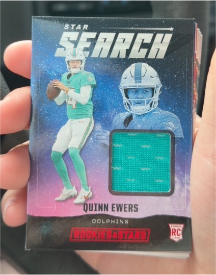 2025 Panini Rookies & Stars Star Search #SS-QES Quinn Ewers — front