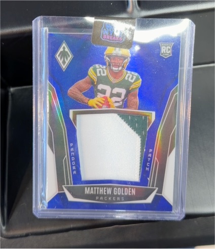 2025 Panini Phoenix #PAP-MGN Matthew Golden — front