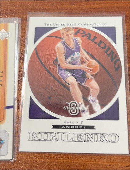 2003-04 Upper Deck Standing O #81 Andrei Kirilenko — front