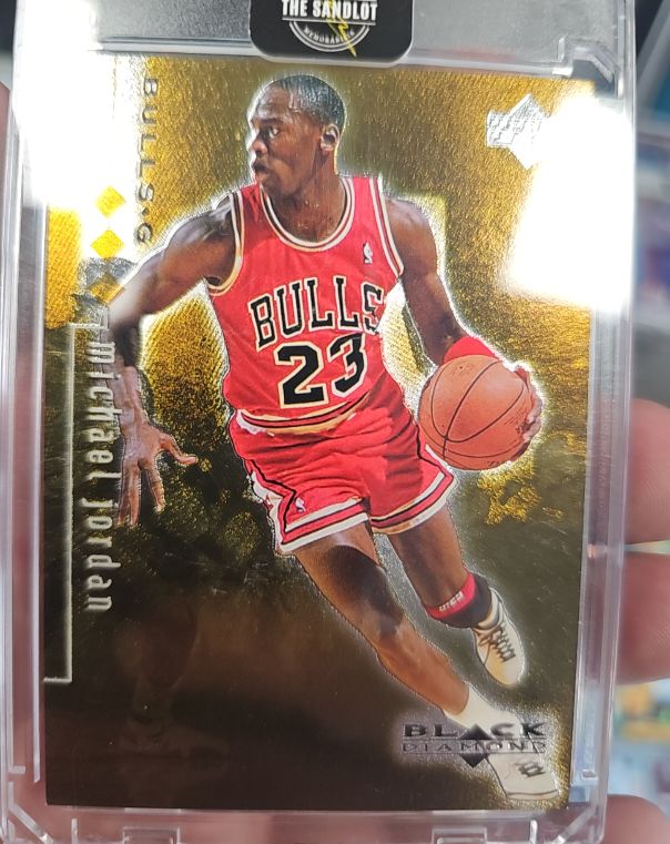1998 Upper Deck Black Diamond #3 Michael Jordan — front