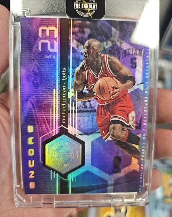 1998-99 Upper Deck Encore Driving Forces #F1 Michael Jordan — front