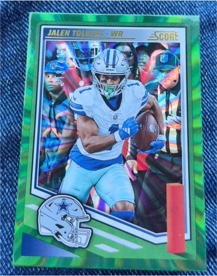 2025 Panini Score #104 Jalen Tolbert — front
