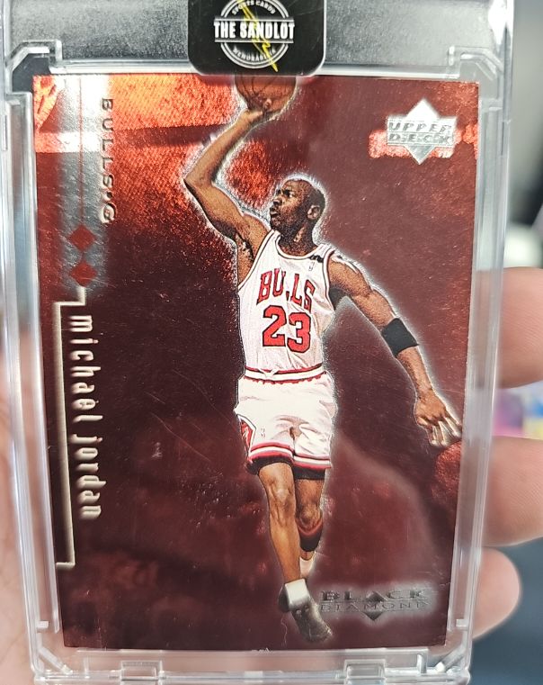 1998-99 Upper Deck Black Diamond #8 Michael Jordan — front