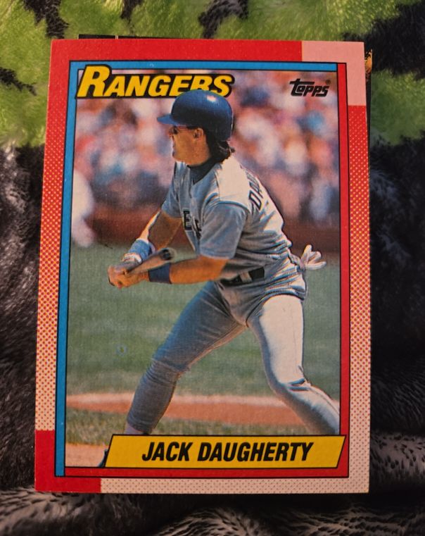 1990 Topps #52 Jack Daugherty — front