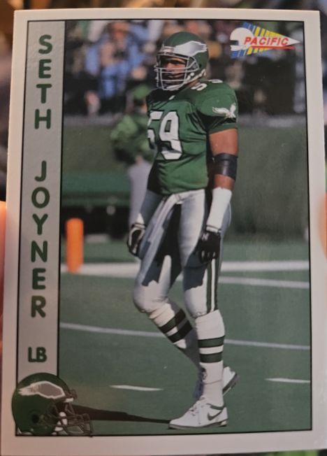 1991 Pacific #389 Seth Joyner — front