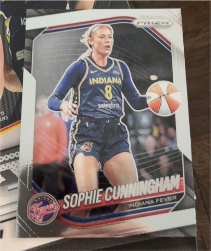 2025 Panini Prizm WNBA #63 Sophie Cunningham — front