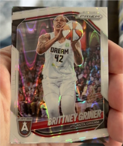 2025 Panini Prizm WNBA #46 Brittney Griner — front