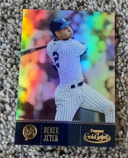 2001 Topps Gold Label Class 1 #26 Derek Jeter — front
