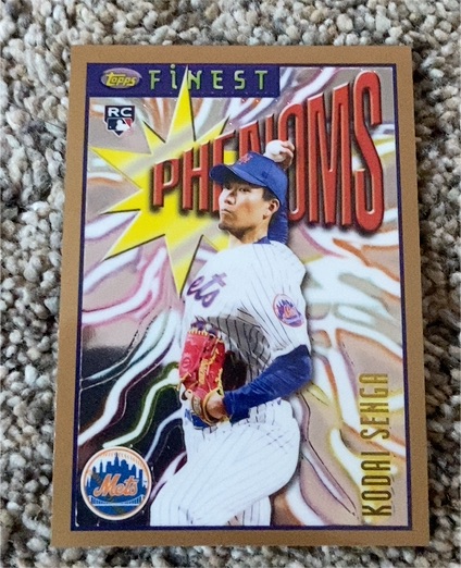 2023 Topps Finest Flashbacks #93 Kodai Senga — front