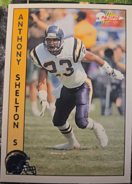 1992 Pacific #602 Anthony Shelton — front
