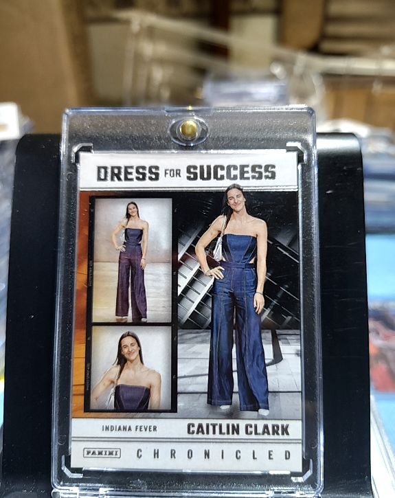 2025 Panini Chronicled #66 Caitlin Clark Dress For Success — front