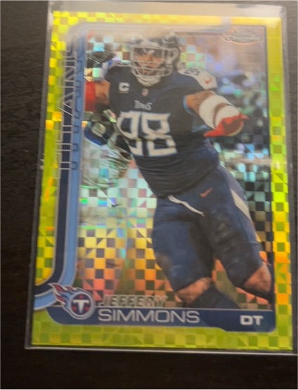 2025 Topps Chrome #289 Jeffery Simmons — front