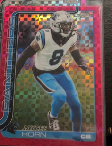 2025 Topps Chrome #41 Jaycee Horn — front