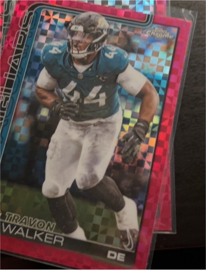 2025 Topps Chrome #141 Travon Walker — front