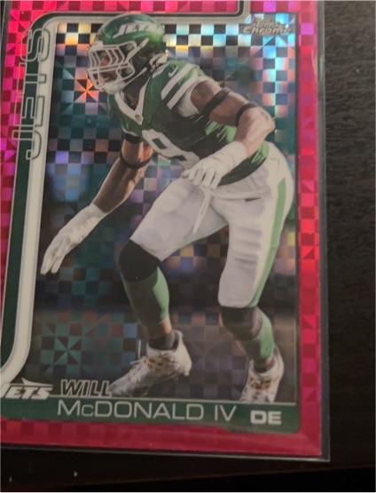 2025 Topps Chrome #241 Will McDonald IV — front