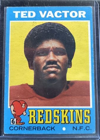 1971 Topps #159 Ted Vactor — front