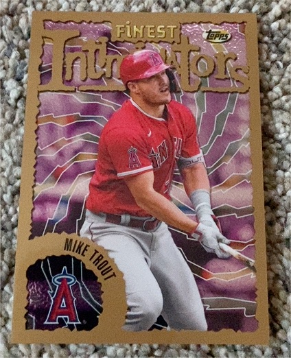 2023 Topps Finest Flashbacks #67 Mike Trout — front