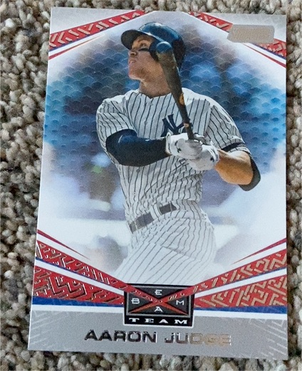 2019 Topps Stadium Club Beam Team #BT-7 Aaron Judge — front