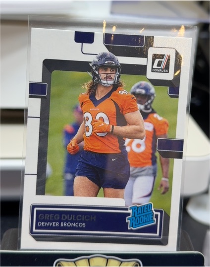 2022 Panini Donruss #385 Greg Dulcich — front