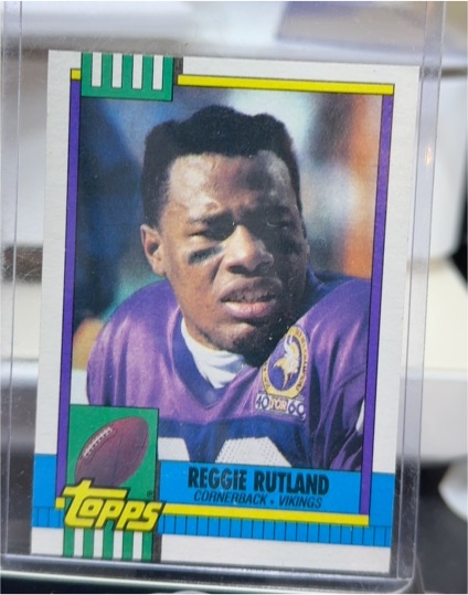 1990 Topps #113 Reggie Rutland — front