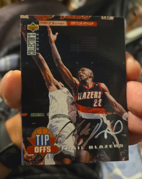 1994-95 Upper Deck Collector's Choice #187 Clyde Drexler — front