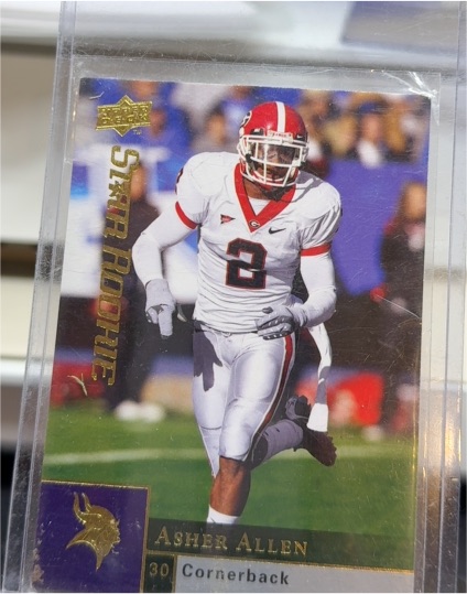 2009 Upper Deck #248 Asher Allen — front