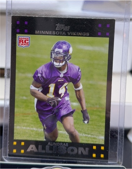 2007 Topps #328 Aundrae Allison — front