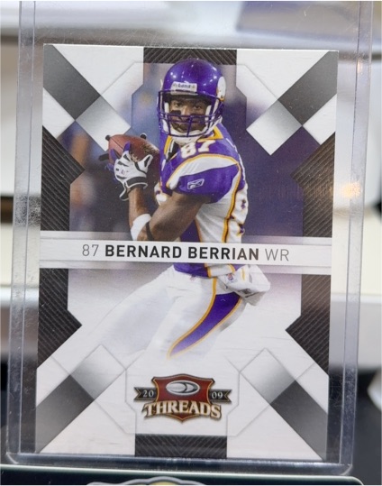 2009 Donruss Threads #56 Bernard Berrian — front