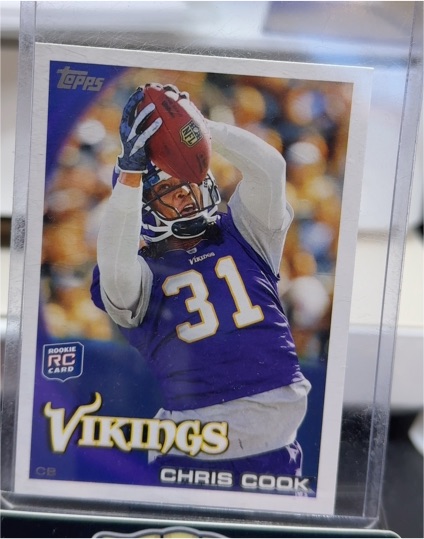 2010 Topps #278 Chris Cook — front