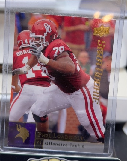 2009 Upper Deck #253 Phil Loadholt — front