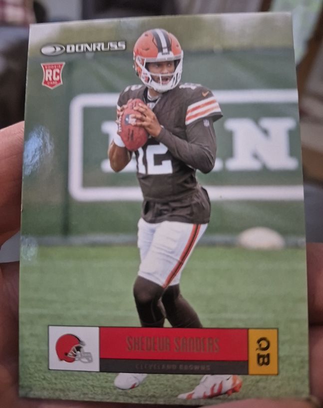 2025 Donruss Retro #R05-SDS Shedeur Sanders — front