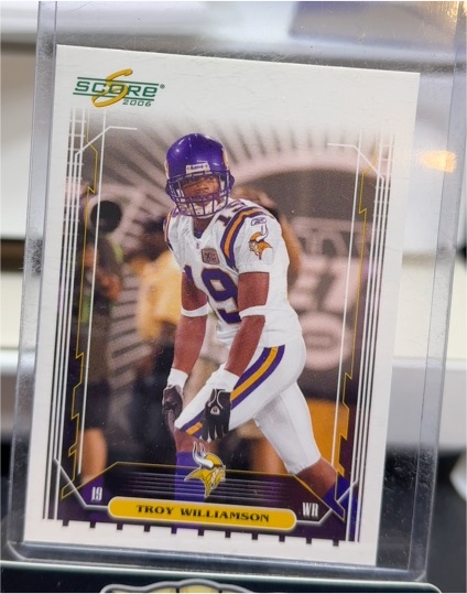 2006 Score #154 Troy Williamson — front