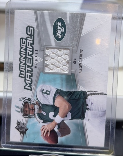 2006 Upper Deck SPx Winning Materials Rookie #WMR-KC Kellen Clemens — front