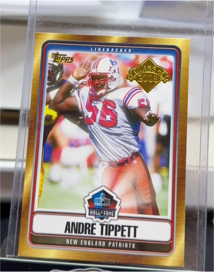 2008 Topps Hall of Fame #HOF-AT Andre Tippett — front