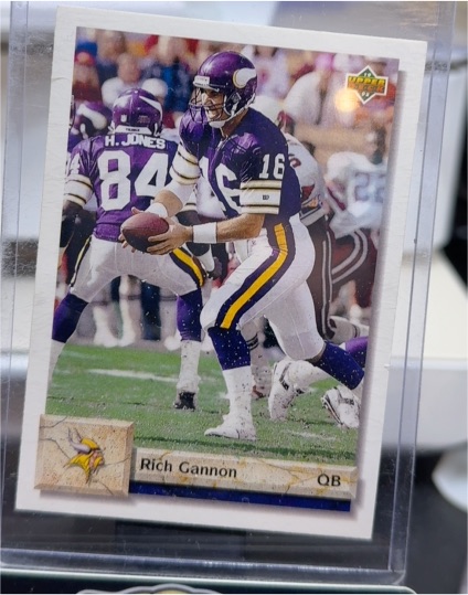 1992 Upper Deck #298 Rich Gannon — front