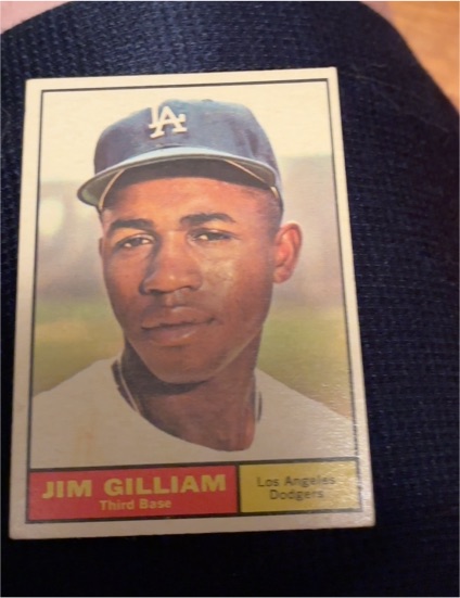 1961 Topps #238 Jim Gilliam — front