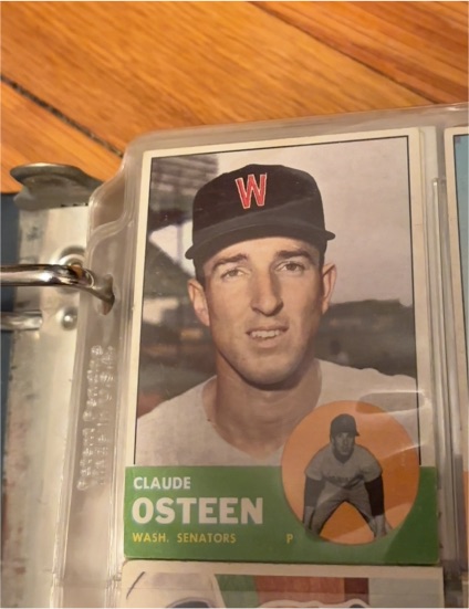 1963 Topps #374 Claude Osteen — front