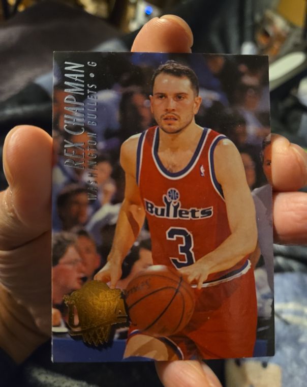 1994-95 Fleer Ultra #191 Rex Chapman — front