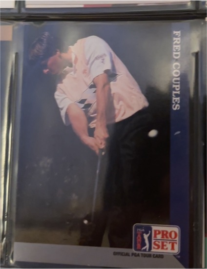 1991 Pro Set #1 Fred Couples — front
