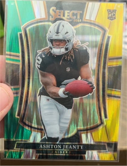 2025 Panini Select #104 Ashton Jeanty — front