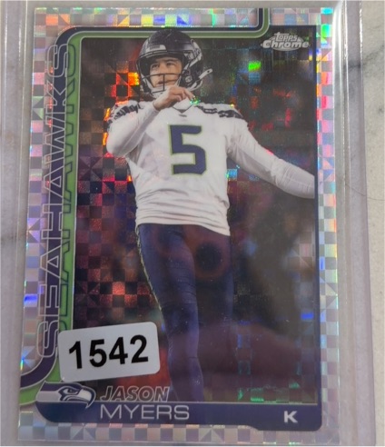 2025 Topps Chrome #280 Jason Myers — front