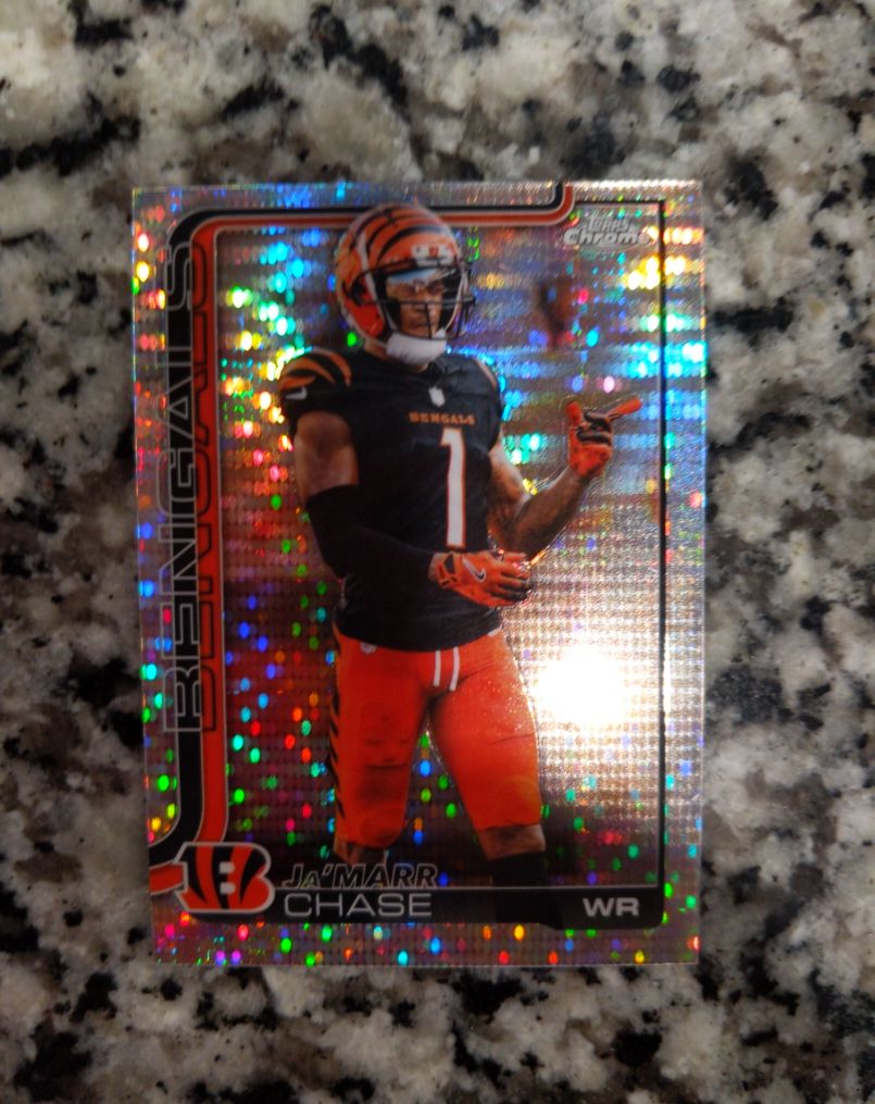 2025 Topps Chrome #58 Ja'Marr Chase — front