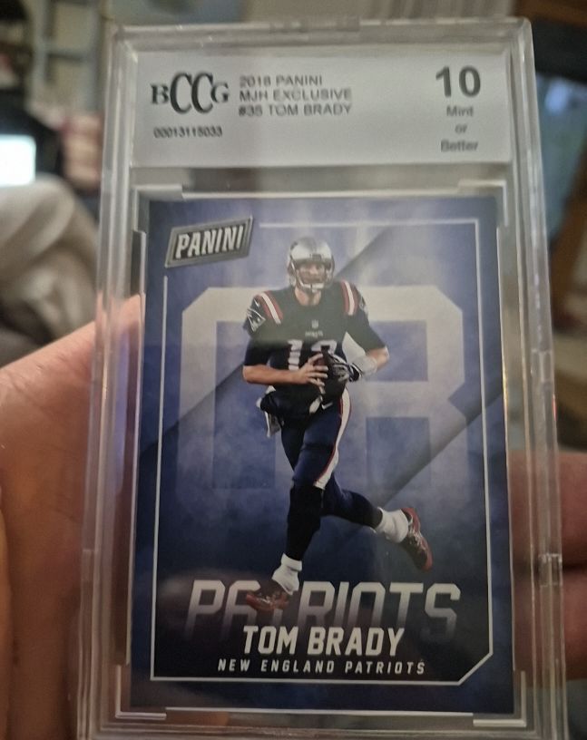 2018 Panini MJH Exclusive #35 Tom Brady — front