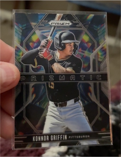 2025 Panini Prizm #21 Konnor Griffin — front