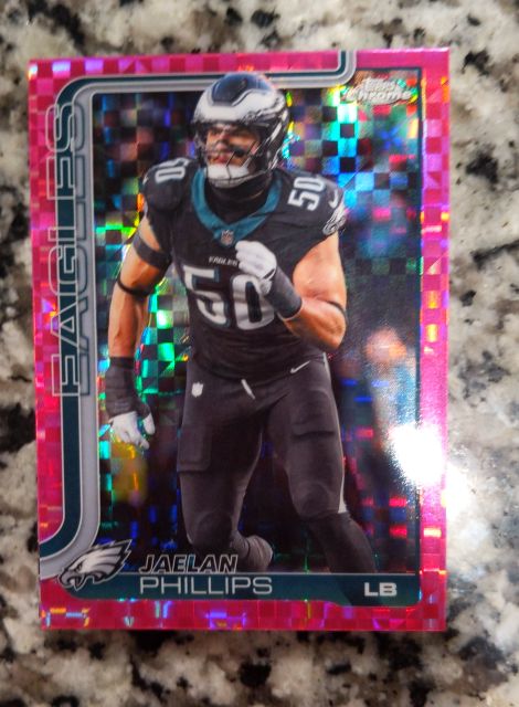 2025 Topps Chrome #192 Jaelan Phillips — front